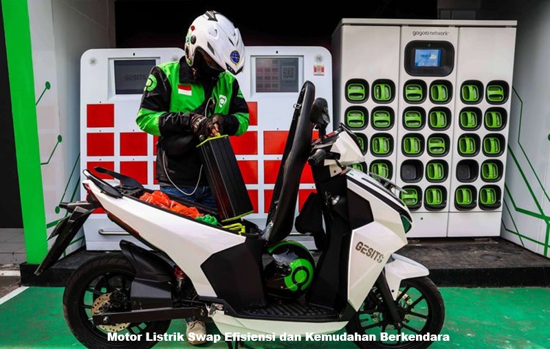 Motor Listrik Swap Efisiensi dan Kemudahan Berkendara