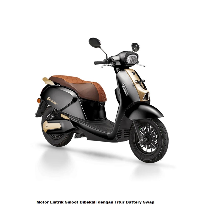Motor Listrik Smoot Dibekali dengan Fitur Battery Swap