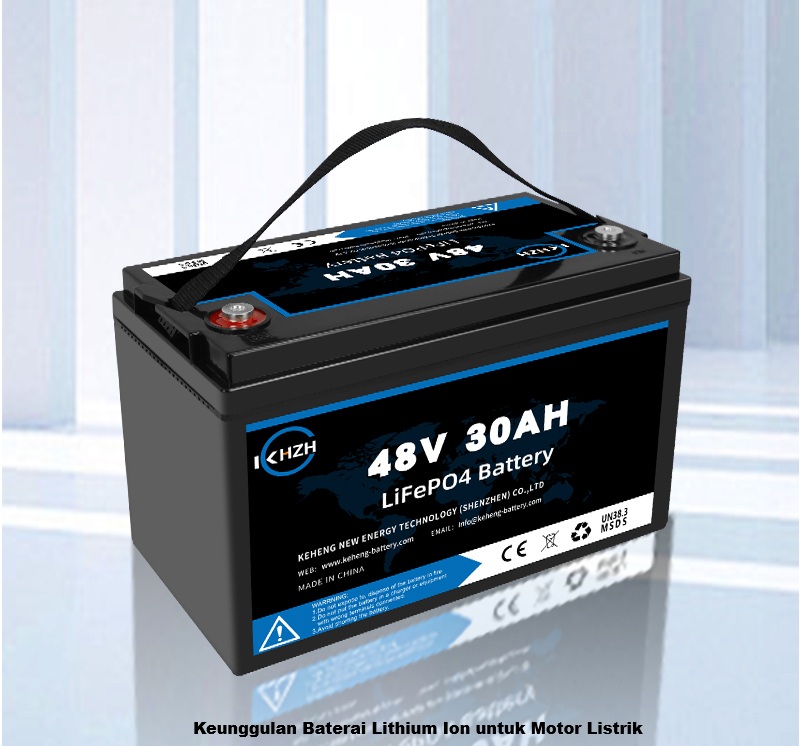 Keunggulan Baterai Lithium Ion untuk Motor Listrik